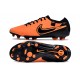 Crampons Nike Tiempo Legend X Elite FG Orange Noir