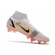 Nike Mercurial Superfly 8 Elite SG Chaussures Blanc Noir Carmin Rose