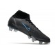 Nike Mercurial Superfly 8 Elite SG Chaussures Noir Gris Acier