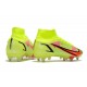 Nike Mercurial Superfly 8 Elite SG Chaussures Volt Carmin Noir