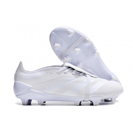 Chaussures adidas Predator Elite FT FG Blanc Argent Mét