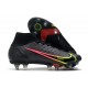 Nike Mercurial Superfly 8 Elite SG Chaussures Black x Prism - Noir Cyber