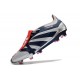 Chaussures adidas Predator Elite FT FG Argent Mét Noir Rouge