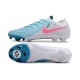 Chaussure Nike Phantom Luna 2 Elite L FG Blanc Bleu Rose