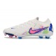 Chaussure Nike Phantom Luna 2 Elite L FG Blanc Rose Bleu