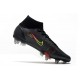 Nike Mercurial Superfly 8 Elite SG Chaussures Black x Prism - Noir Cyber