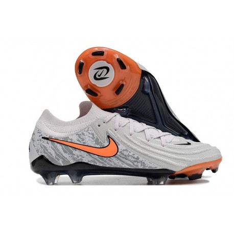 Chaussure Nike Phantom Luna 2 Elite L FG Gris Orange