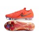 Chaussure Nike Phantom Luna 2 Elite L FG X Haaland Cramoisi Vif Blanc