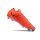 Chaussure Nike Phantom Luna 2 Elite L FG X Haaland Cramoisi Vif Blanc