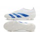 Chaussures de football adidas Predator Elite LL FG Blanc Bleu