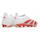 Chaussures de football adidas Predator Elite LL FG Blanc Rouge