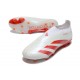 Chaussures de football adidas Predator Elite LL FG Blanc Rouge