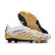 Chaussures de football adidas Predator Elite LL FG Blanc Or Gris