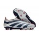 Chaussures de football adidas Predator Elite LL FG Argent Noir Rouge