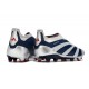 Chaussures de football adidas Predator Elite LL FG Argent Noir Rouge
