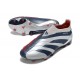 Chaussures de football adidas Predator Elite LL FG Argent Noir Rouge