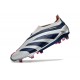 Chaussures de football adidas Predator Elite LL FG Argent Noir Rouge