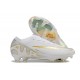 Crampons Nike Zoom Mercurial Vapor 15 Elite FG Blanc Or