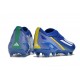 adidas X Crazyfast Messi.1 FG Nouvelles Bleu Lucide Eclat De Bleu Blanc