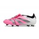 Chaussures adidas Predator Elite FT FG Rose Blanc Noir