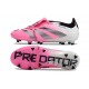 Chaussures adidas Predator Elite FT FG Rose Blanc Noir