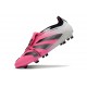 Chaussures adidas Predator Elite FT FG Rose Blanc Noir
