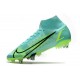 Nike Mercurial Superfly VIII Elite SG Dynamique Vert Citron