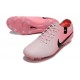 Crampons Nike Tiempo Legend X Elite FG Rose Mousse Noir