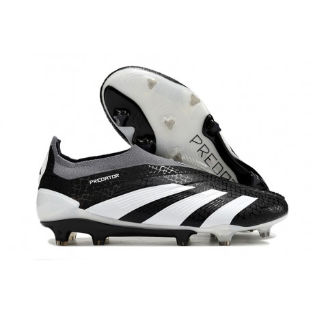 Chaussures de football adidas Predator Elite LL FG Noir Blanc