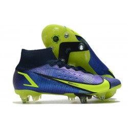 Nike Mercurial Superfly VIII Elite SG Sapphire Volt Bleu