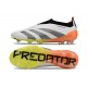  Chaussures de football adidas Predator Elite LL FG Blanc Noir Orange