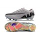 Crampons Nike Zoom Mercurial Vapor 15 Elite FG Gris Atmosphere Noir