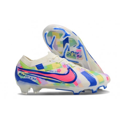 Crampons Nike Zoom Mercurial Vapor 15 Elite FG SE Voile Bleu
