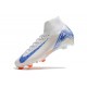 Nike Air Zoom Mercurial Superfly X Elite FG Blueprint FG Blanc Bleu