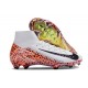 Nike Air Zoom Mercurial Superfly X Elite FG Blanc Orange Noir