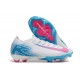 Nike Zoom Mercurial Vapor XVI Elite FG Blanc Rose Bleu
