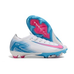Nike Zoom Mercurial Vapor XVI Elite FG Blanc Rose Bleu
