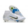 Nike Mercurial Superfly VIII Elite SG Ballon Gris Bleu Foncé