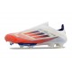 Crampons adidas F50+ LL FG Advancement – Blanc Rouge Bleu