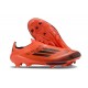 Crampons adidas F50+ LL FG Rouge Noir