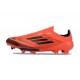 Crampons adidas F50+ LL FG Rouge Noir
