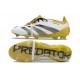 adidas Predator Elite Tongue FG Blanc Or Argent