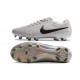 Crampons Nike Tiempo Legend X Elite FG Gris Atmosphère Noir
