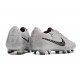 Crampons Nike Tiempo Legend X Elite FG Gris Atmosphère Noir