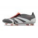 adidas Predator 24 Elite Foldover Tongue FG Noir Blanc Rouge