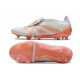 adidas Predator 24 Elite Foldover Tongue FG Bleu Très Pâle Orange