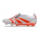 adidas Predator 24 Elite Foldover Tongue FG Gris Rouge