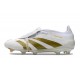 adidas Predator 24 Elite Foldover Tongue FG Blanc Ftwr Or Métallique 
