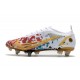 Nike Mercurial Vapor 14 Elite SG-PRO Blanc Rouge Or