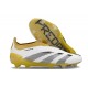 Chaussures de football adidas Predator Elite LL FG Blanc Or Argent